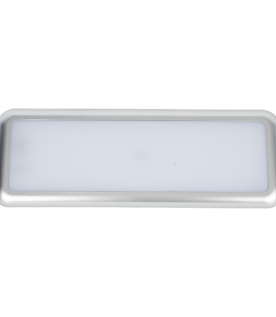 Luz LED Rectangular para interiores, 48 LED, 12-24 Vcd, 1392 lúmenes