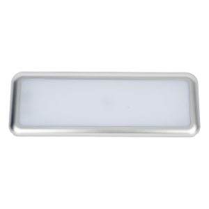 Luz LED Rectangular para interiores, 48 LED, 12-24 Vcd, 1392 lúmenes