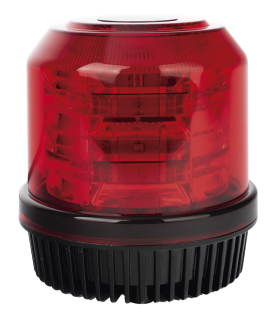 Burbuja brillante de 12 LEDs, color rojo, montaje fijo