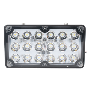 Luz de Escena de 6X3", Color Claro, Ideal para Ambulancias y Vehiculos de Trabajo