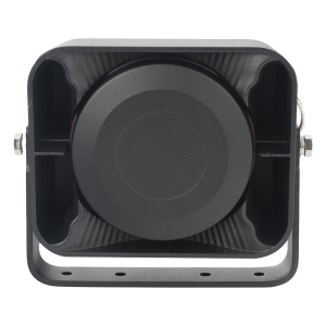 Bocina Compacta de Uso Rudo, 100 Watts de Potencia, Ideal para Vehículos de Encubierto, 8 Ohms de Impedancia
