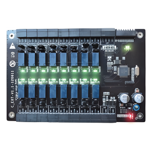 Expansor de 16 Relevadores / RS-485 / Compatible ZKEC10 / Hasta 58 Relevadores / 12VCC