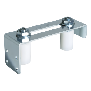 Placa guia para puertas corredizas