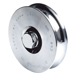 310 - Rueda de 8 cm SIN Soporte / Soporta hasta 200 kg / Canal Tipo "U"