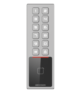 Teclado Exterior Antivandálico IP65 & IK08 / Administrable en la Nube / Alta y Baja de Passwords Remotamente con Horarios / Acceso por PIN o Tarjeta MIFARE
