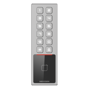 Teclado Exterior Antivandálico IP65 & IK08 / Administrable en la Nube / Alta y Baja de Passwords Remotamente con Horarios / Acceso por PIN o Tarjeta MIFARE
