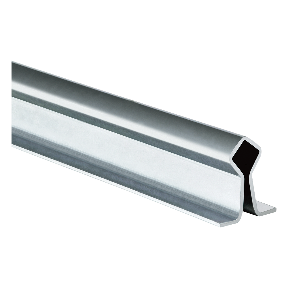 Guía de Piso Para Ruedas Tipo V de 6m / Para Empotrar / Fabricada en Acero Galvanizado