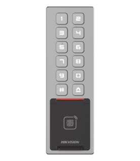 Teclado Exterior WiFi Antivandálico IP65 & IK08 / Administrable en la Nube / Alta y Baja de Passwords Remotamente con Horarios / Acceso por PIN, Tarjeta MIFARE, Huella y Tarjeta Virtual Bluetooth