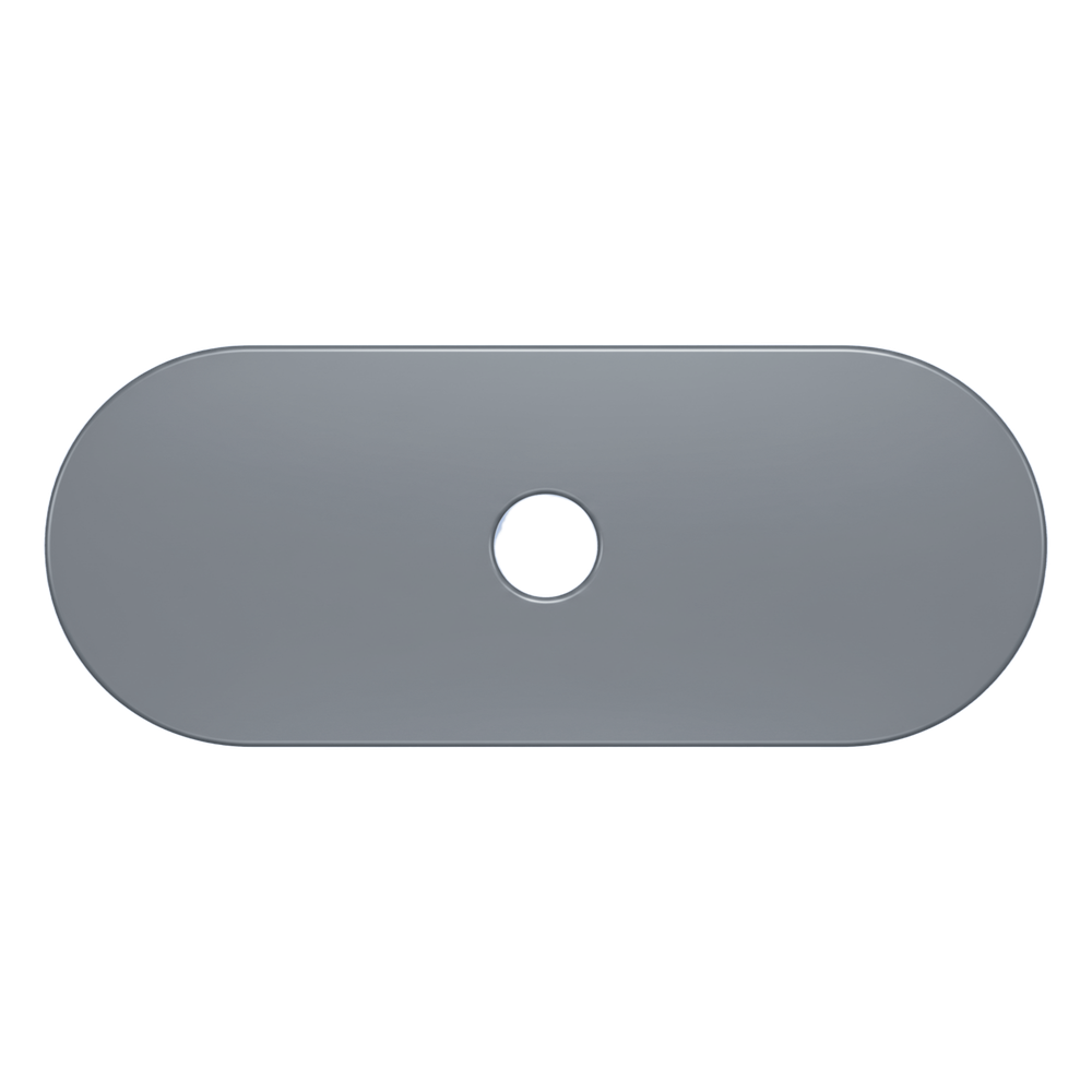 Tapa de Refacción para Cubierta de Torniquetes Hikvision DS-K3G411 / Cubre orificios para montaje de Terminal Facial en caso de NO uso