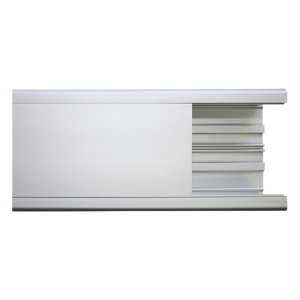 Canaleta de aluminio, 99 x 72 mm, tramo de 3m. (8101-80300)