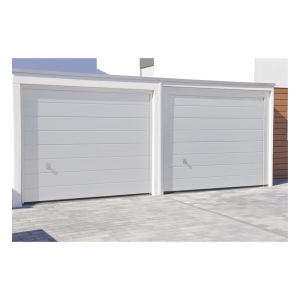 Sección para puerta de Garage / Lisa / Color blanco / Para GARAGE188 / Estilo Americana.