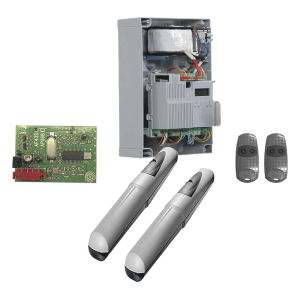 Kit de operadores AXO 5024 Para puertas Abatibles de hasta 5 Metros y 400 Kg de peso por hoja