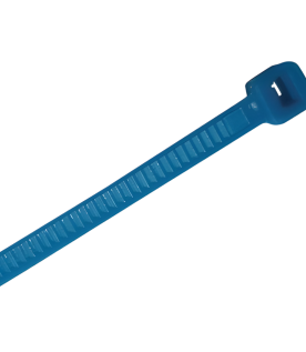 Cincho de nylon color azul 4.8 x 300mm (100pzs) (4200-04005)
