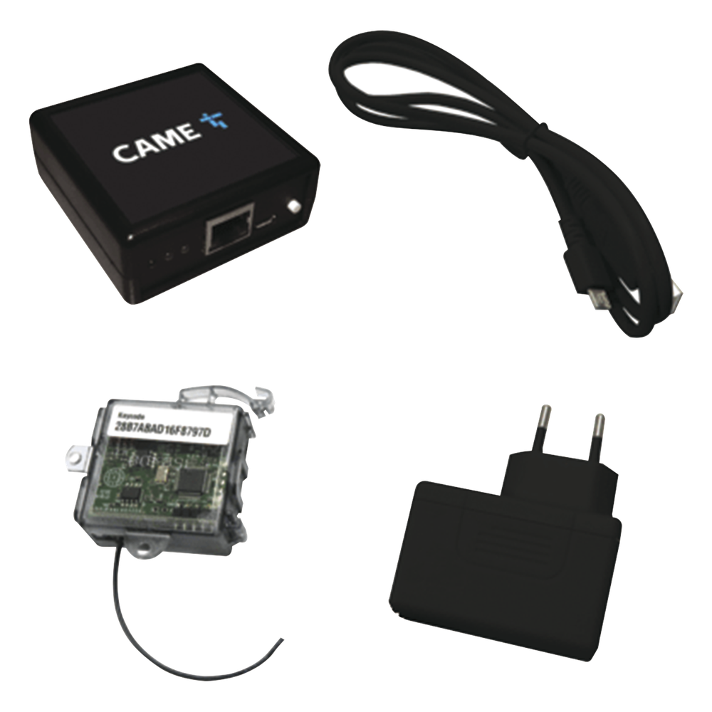 Kit CAME Connect / Para Apertura de Motores y Barreras Por Medio de APP / 3 Perfiles de Trabajo para Usuario, Propietario e Instalador