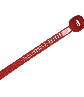 Cincho de nylon color rojo 4.8 x 300mm (100pzs) (4200-04003)