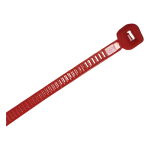 Cincho de nylon color rojo 4.8 x 300mm (100pzs) (4200-04003)