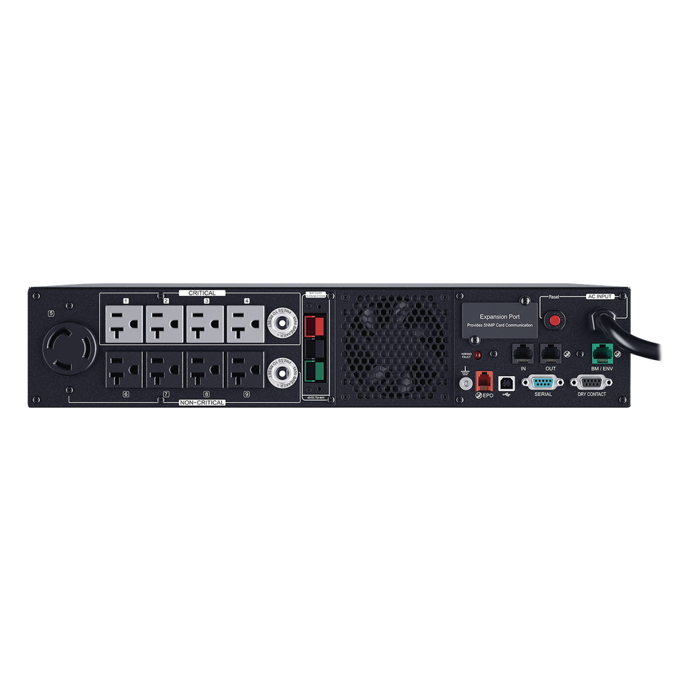 UPS de 3000 VA/3000 W, Topología Línea Interactiva, Entrada 120 Vca NEMA L5-30P, Onda Senoidal Pura, Torre o Rack de 2 UR, Con 8 Tomas 5-20R y 1 L5-30R - Imagen 2