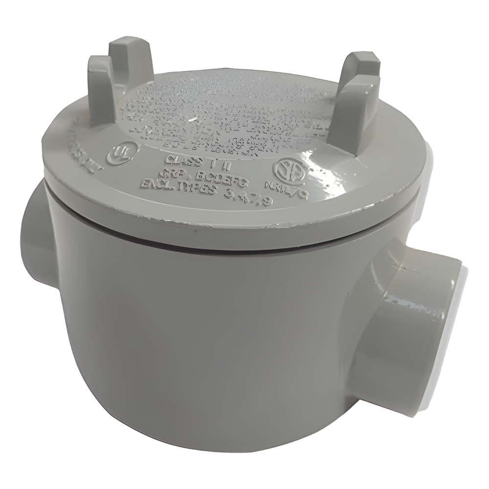 Caja con Tapa Tipo GRC de 3/4" (19 mm) / Caja a Prueba de Explosión / Para Áreas Peligrosas / Libre de Cobre. - Imagen 2