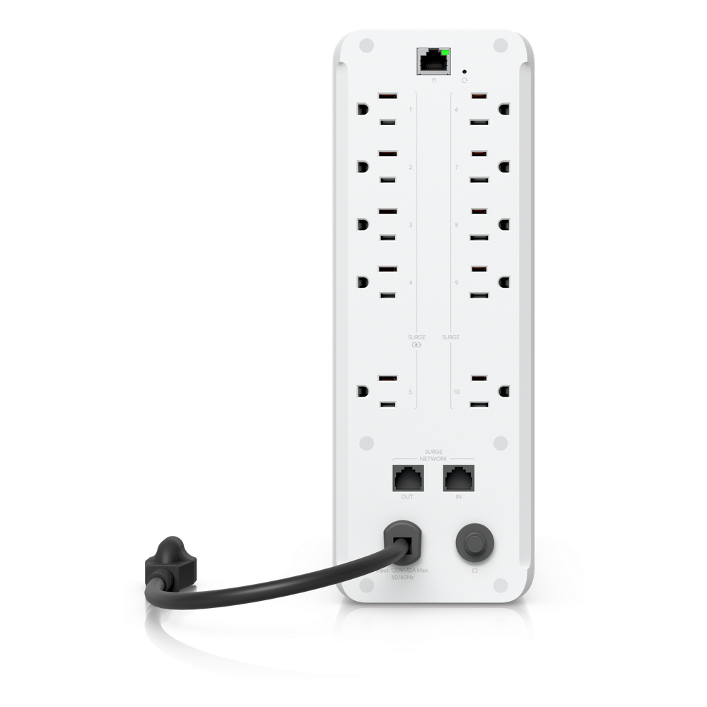 Sistema de Alimentación Ininterrumpida (UPS) de 1 kVA Administrado, 5 Tomas con Respaldo y 5 con Protección contra Sobretensión, Batería Hot-Swappable de 108 Wh, Compatible con NUT y Apagado Seguro para UNVR y UNAS - Imagen 2