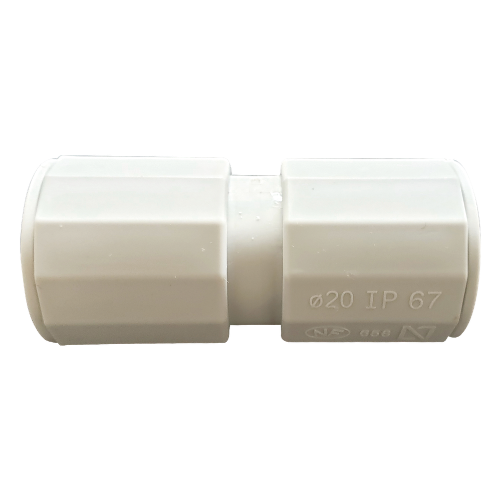 Manguito / Cople Morbidx IP67 libre de halógenos para unir tubería rígida de 40 mm (1 1/2") permite una instalación hermética no necesita pegamento - Imagen 3