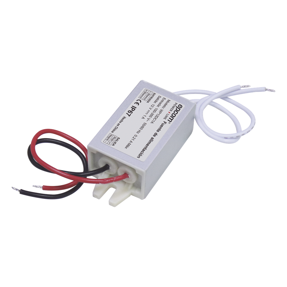 Fuente 12 V | 1 Amper | Waterproof | Intemperie grado IP67 - Imagen 3