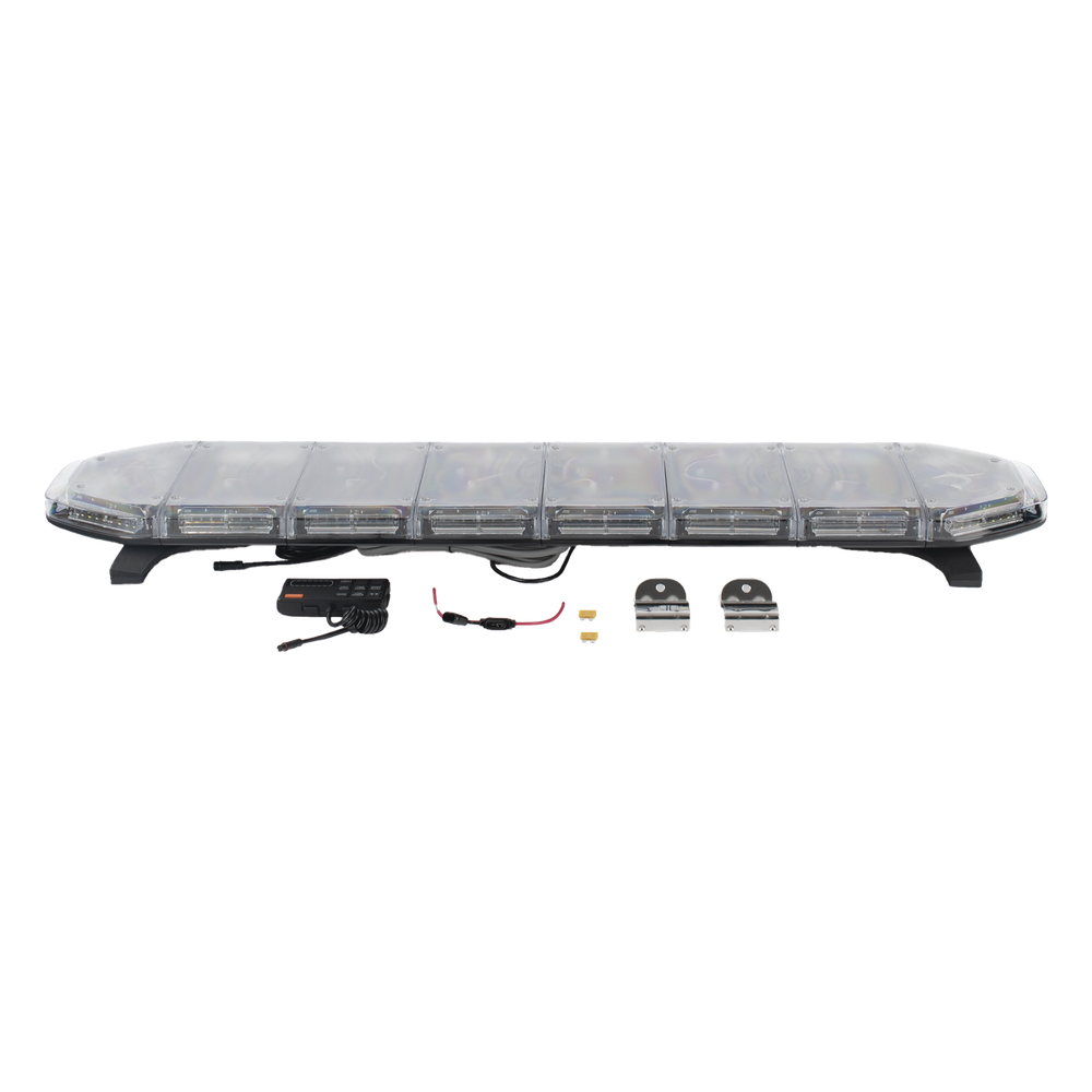 Barra de luces LED de 47", 112 LED, SAE, Ideal para Equipar Unidades de Seguridad Privada y Vehiculos de Trabajo - Imagen 3
