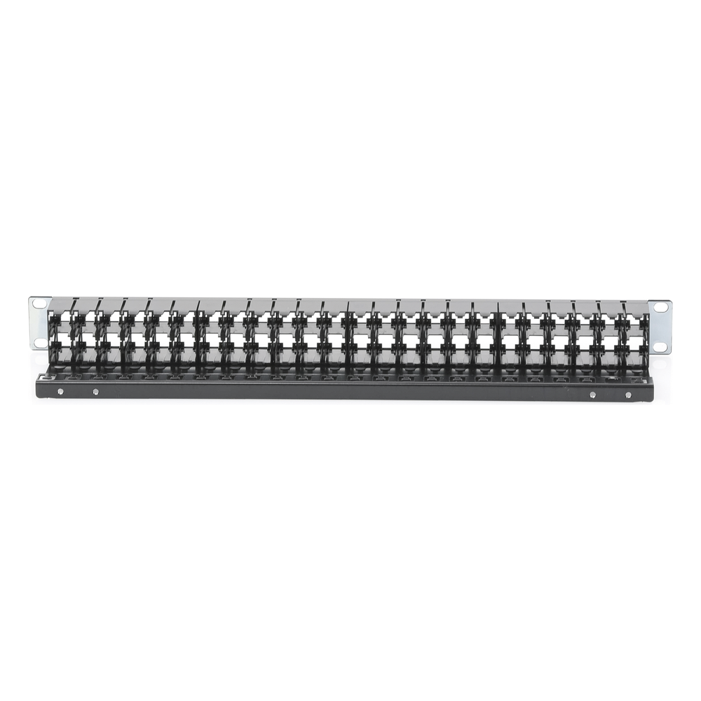 Patch Panel Z-Max de 48 Puertos, Blindado, Precargado con Jacks Categoría 6A, Plano, 1UR - Imagen 5