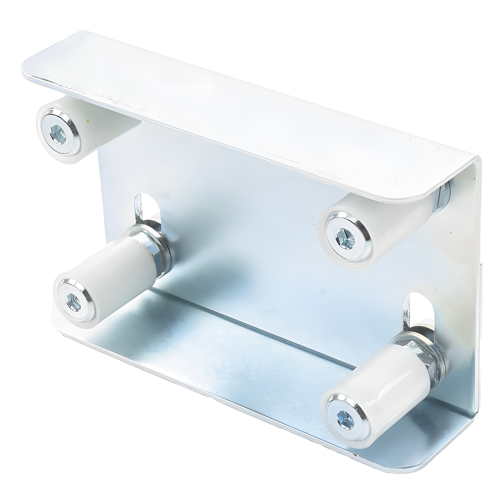 Guia Superior Ajustable Para Puertas Corredizas Con 4 Rodillos de 30 mm - Imagen 3