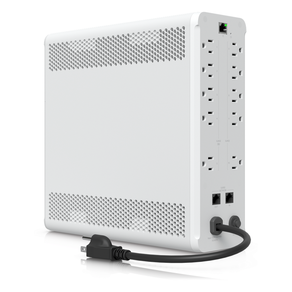 Sistema de Alimentación Ininterrumpida (UPS) de 1 kVA Administrado, 5 Tomas con Respaldo y 5 con Protección contra Sobretensión, Batería Hot-Swappable de 108 Wh, Compatible con NUT y Apagado Seguro para UNVR y UNAS - Imagen 4