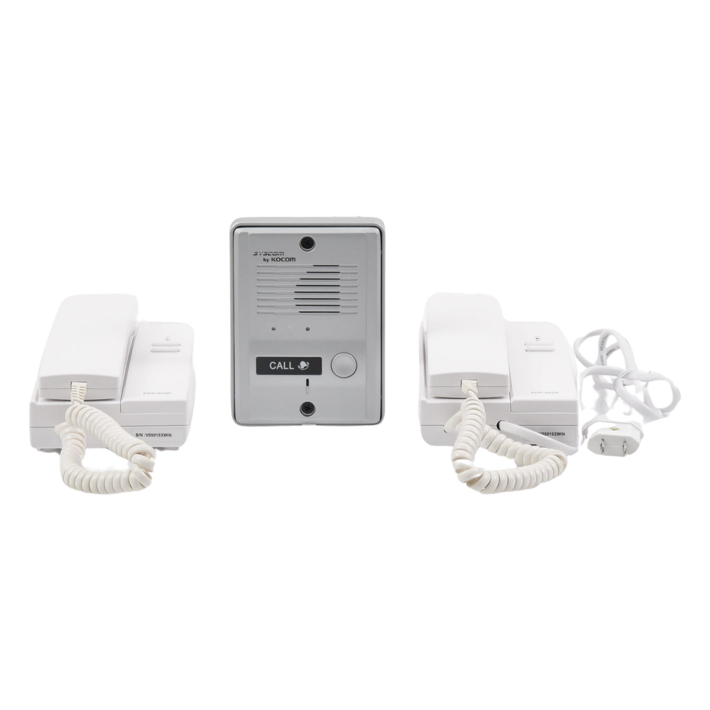 Kit de Audio Portero con 2 Auriculares y Frente de Calle - Imagen 4