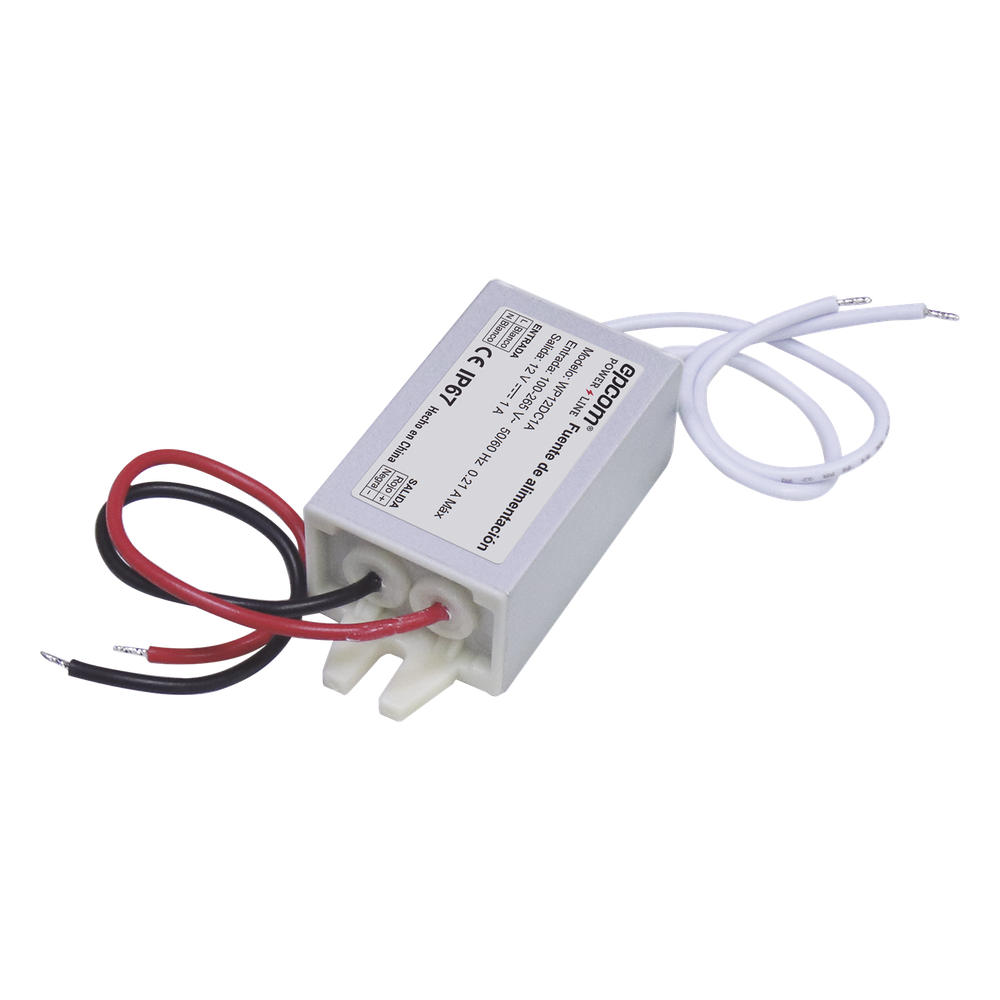 Fuente 12 V | 1 Amper | Waterproof | Intemperie grado IP67 - Imagen 4