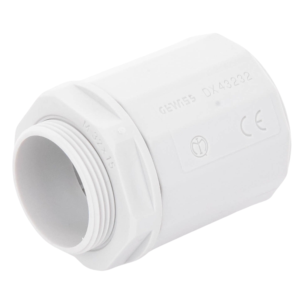 Conector de tubería rígida a caja (Racor), PVC Auto-extinguible, de 32 mm - Imagen 5