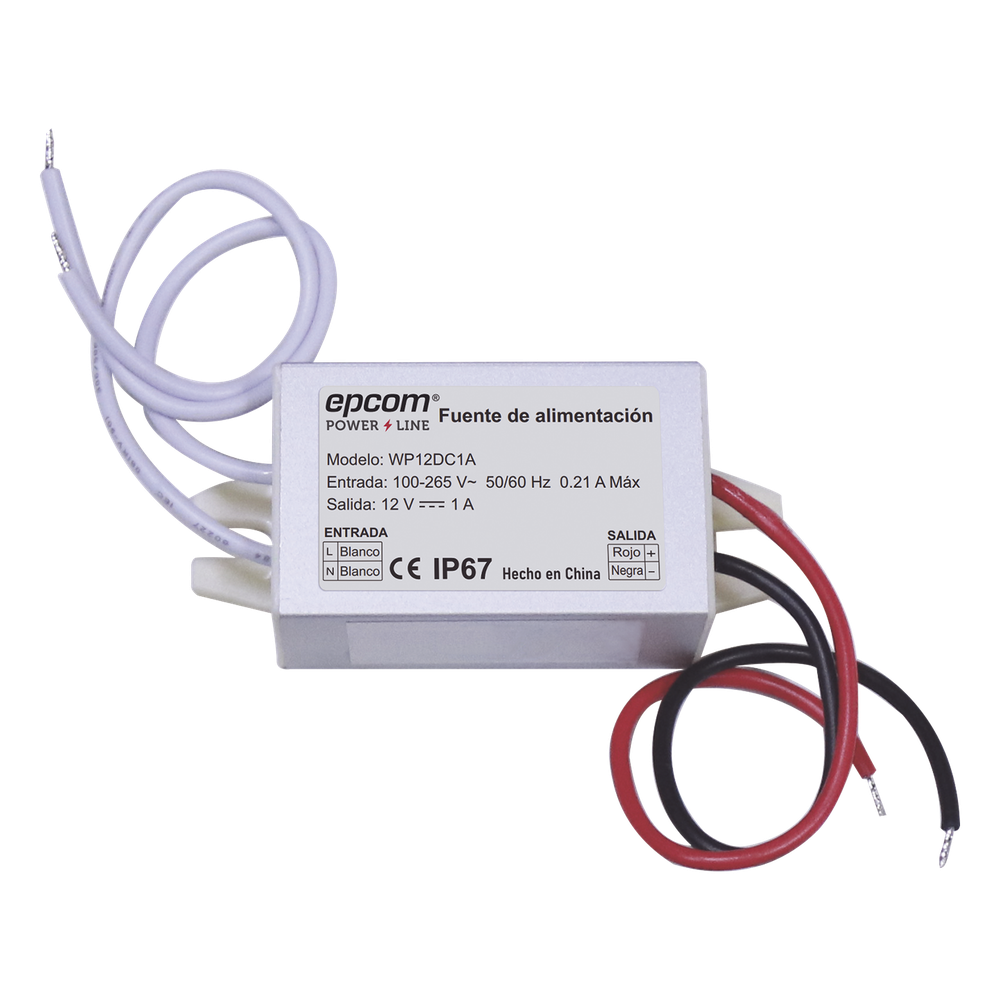 Fuente 12 V | 1 Amper | Waterproof | Intemperie grado IP67 - Imagen 5