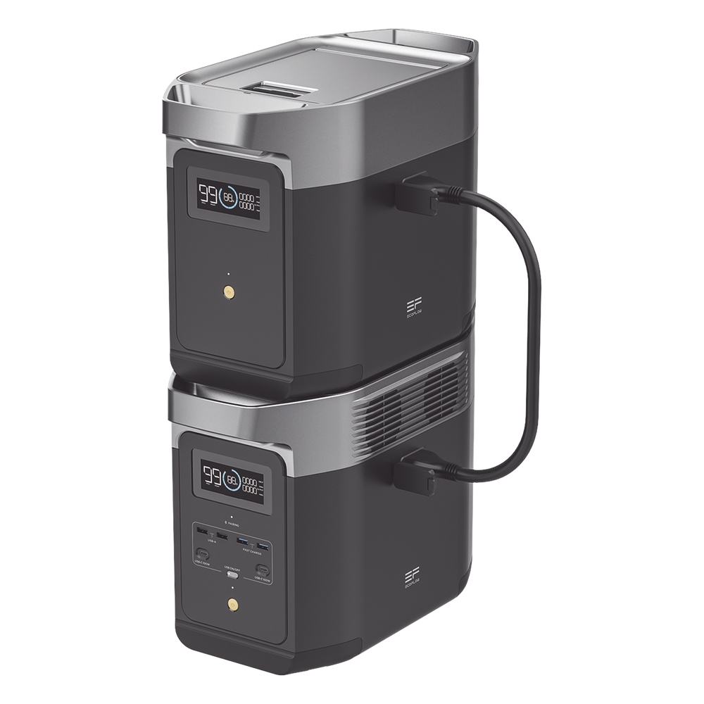 Batería de Litio LFP Inteligente de 1024Wh para Aumentar Tiempo de Respaldo Compatible con EFD330 (DELTA 2) - Imagen 6